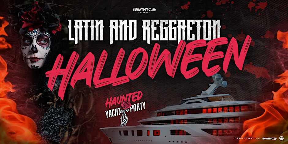 HALLOWEEN Latin & Reggaeton Party Cruise NYC 2024