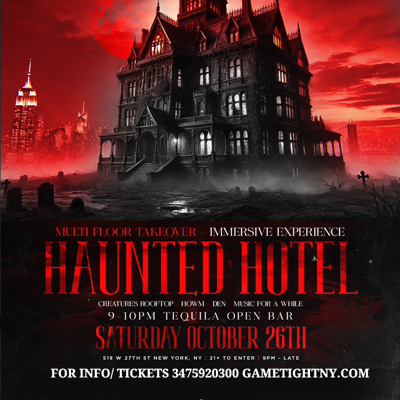 The Alameda Haunted Hotel Halloween party 2024