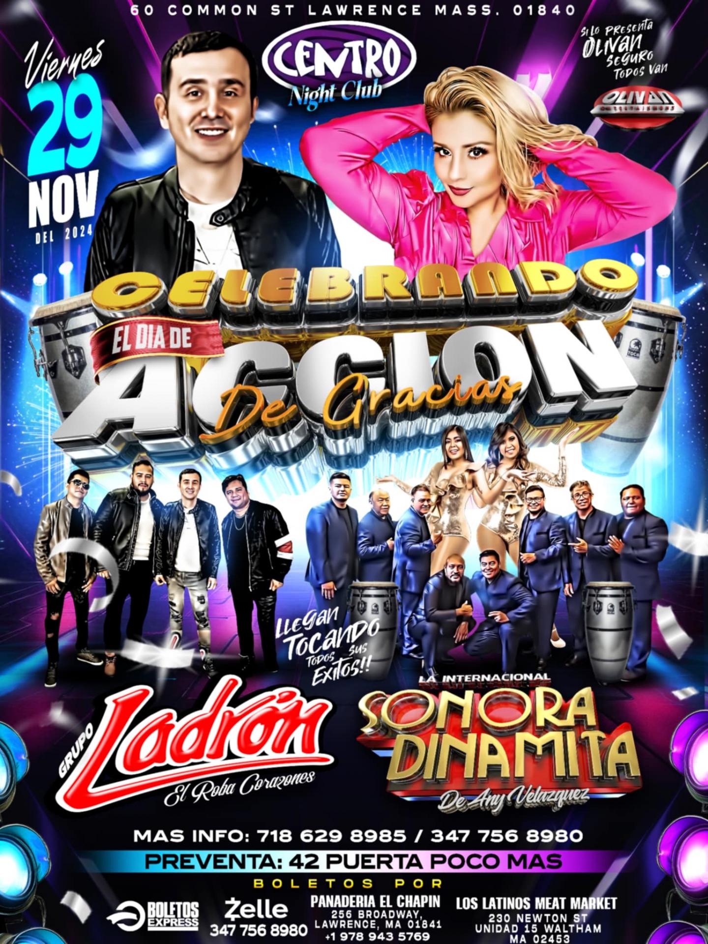 Grupo Ladron & International Sonora Dinamita Con Any Velasquez