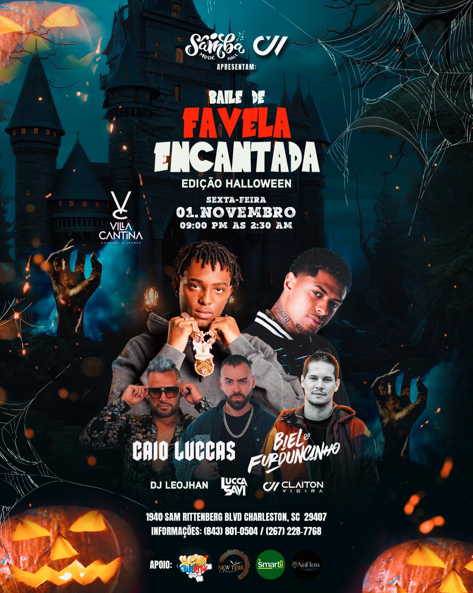 Baile de Favela Encantada Halloween edition