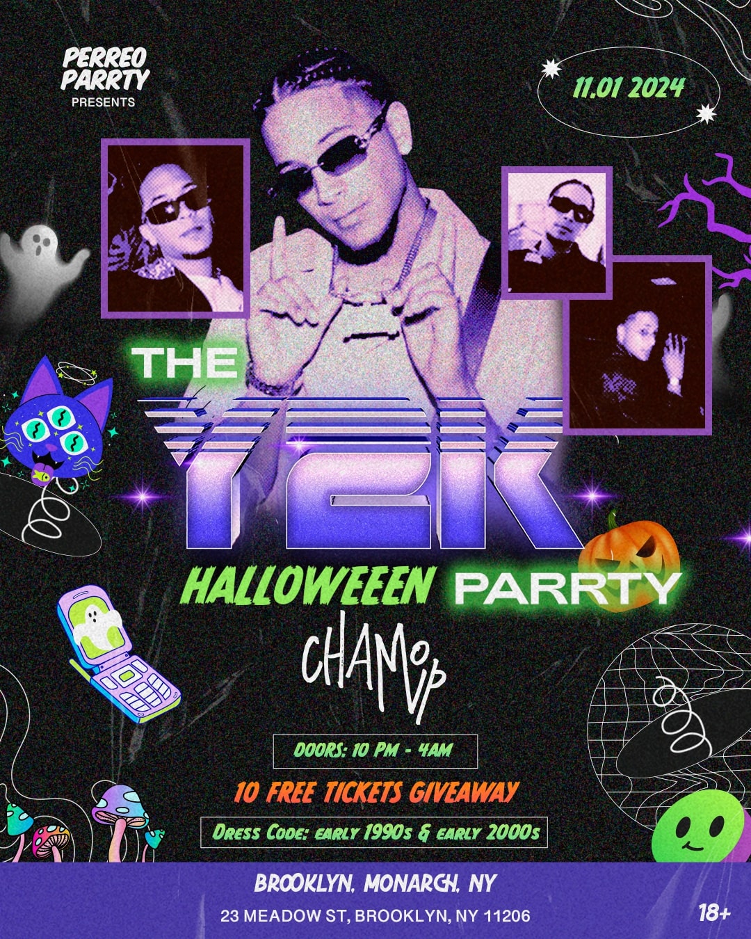 THE Y2K HALLOWEEN PARRTY with CHAMO MVP & ONCE AGAIN.