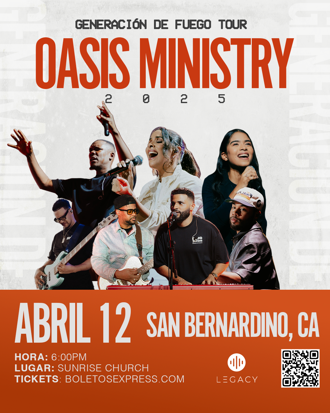 Oasis Ministry 2025 TOUR - SAN BERNARDINO