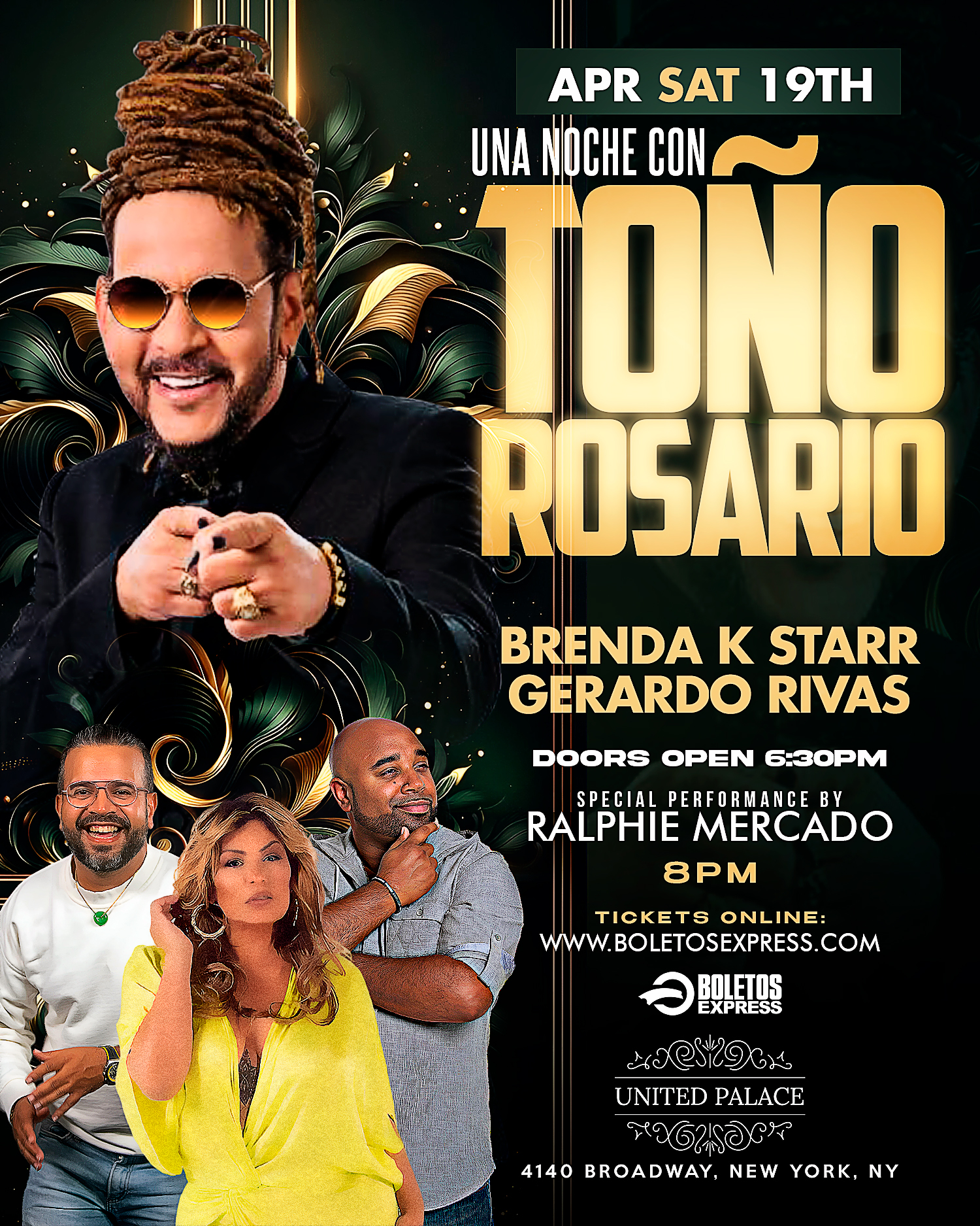 Toño Rosario | Brenda K Starr | Gerardo Rivas 