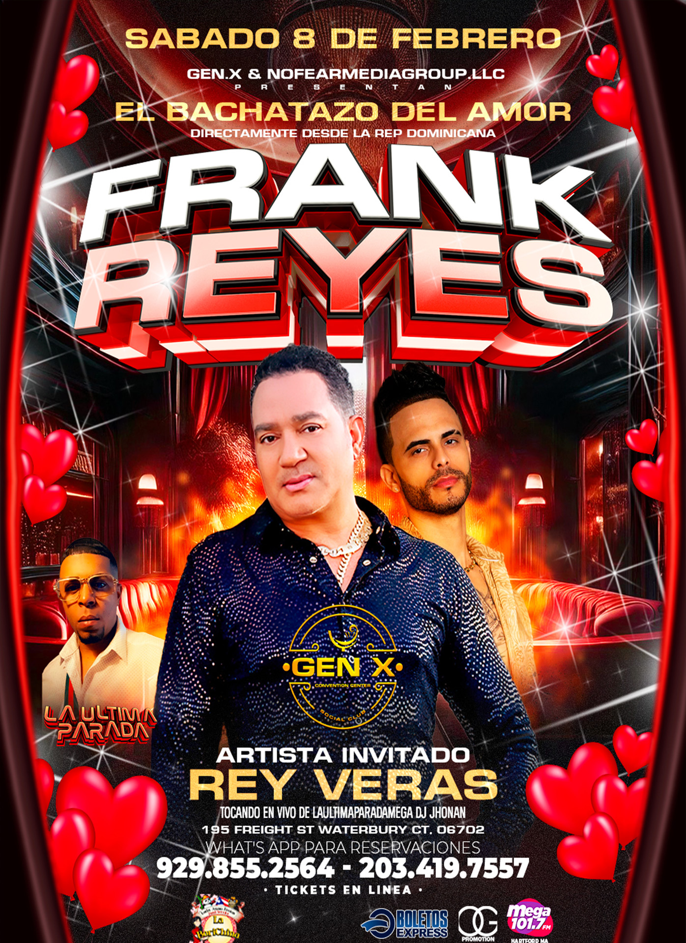 Frank Reyes Valentines Concert