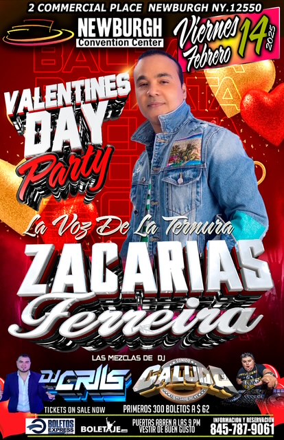 ZACARIAS FERREIRA - LA VOZ DE LA TERNURA EN VALENTINE'S DAY