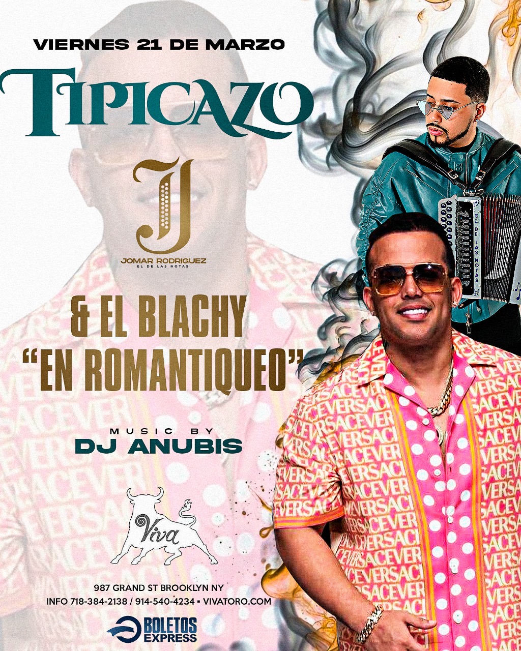 Tipicazo “El Blachy & Jomar” BROOKLYN